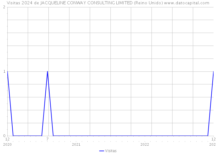 Visitas 2024 de JACQUELINE CONWAY CONSULTING LIMITED (Reino Unido) 