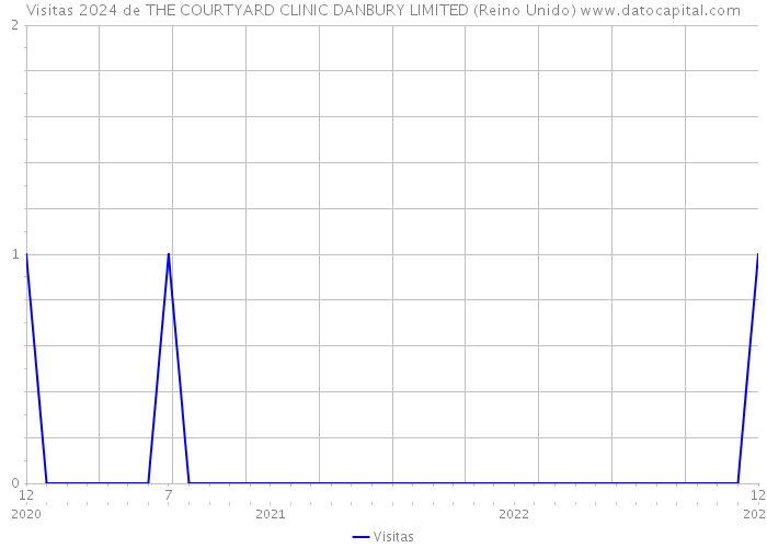 Visitas 2024 de THE COURTYARD CLINIC DANBURY LIMITED (Reino Unido) 