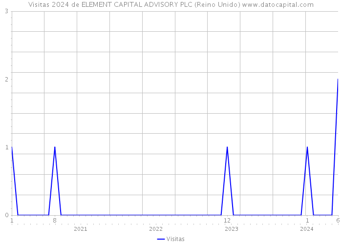 Visitas 2024 de ELEMENT CAPITAL ADVISORY PLC (Reino Unido) 