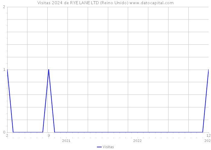 Visitas 2024 de RYE LANE LTD (Reino Unido) 