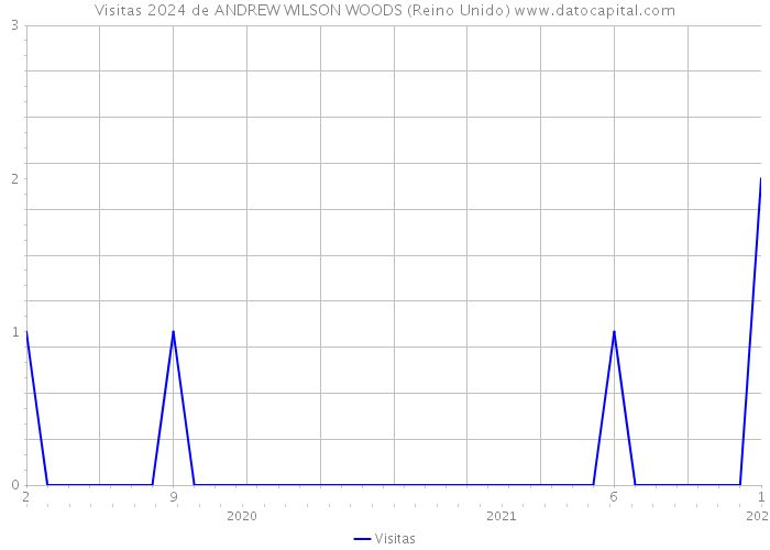 Visitas 2024 de ANDREW WILSON WOODS (Reino Unido) 