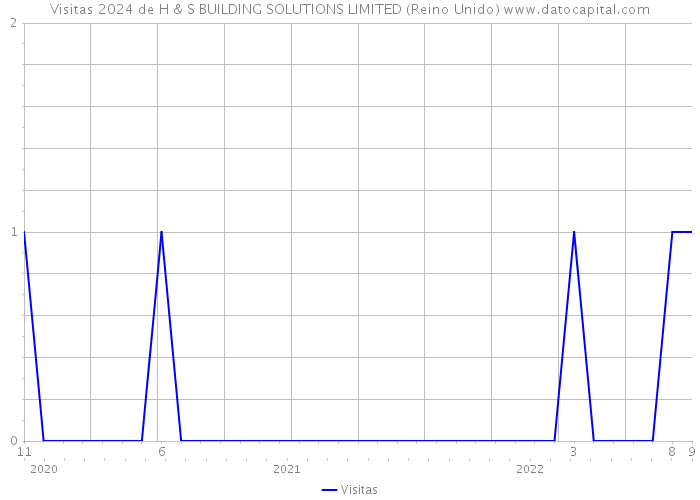 Visitas 2024 de H & S BUILDING SOLUTIONS LIMITED (Reino Unido) 