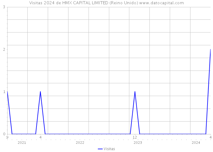 Visitas 2024 de HMX CAPITAL LIMITED (Reino Unido) 