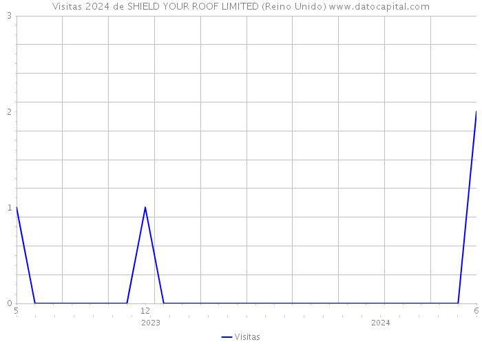 Visitas 2024 de SHIELD YOUR ROOF LIMITED (Reino Unido) 