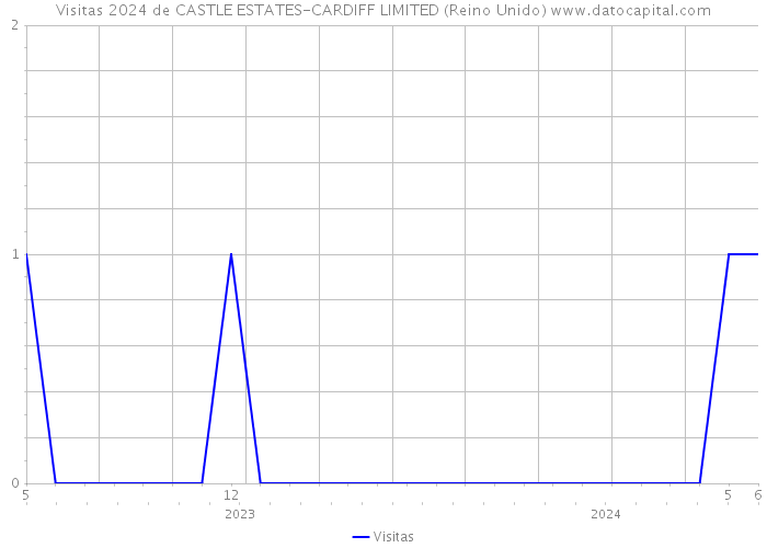 Visitas 2024 de CASTLE ESTATES-CARDIFF LIMITED (Reino Unido) 