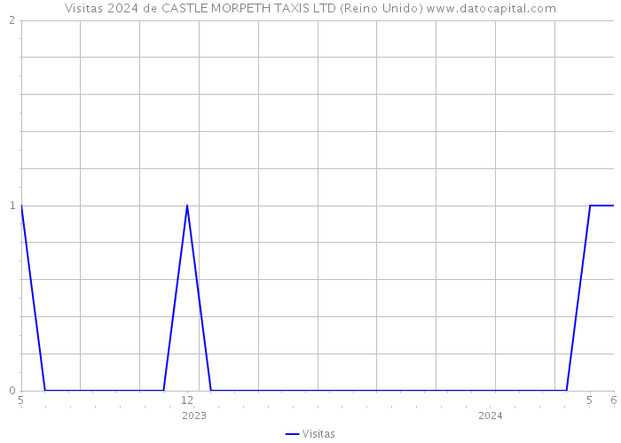 Visitas 2024 de CASTLE MORPETH TAXIS LTD (Reino Unido) 