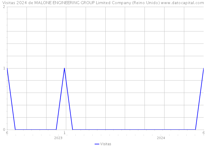 Visitas 2024 de MALONE ENGINEERING GROUP Limited Company (Reino Unido) 