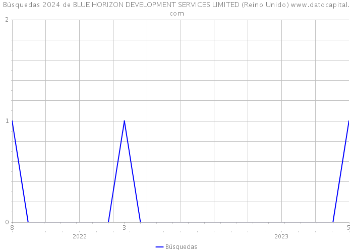 Búsquedas 2024 de BLUE HORIZON DEVELOPMENT SERVICES LIMITED (Reino Unido) 