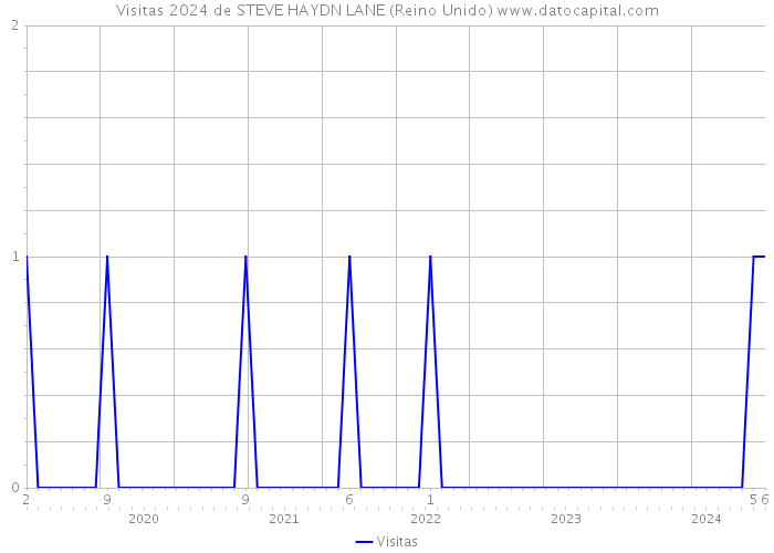 Visitas 2024 de STEVE HAYDN LANE (Reino Unido) 