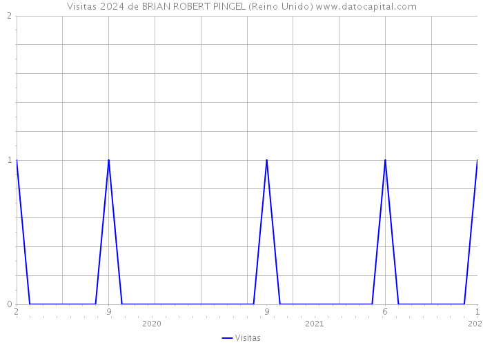 Visitas 2024 de BRIAN ROBERT PINGEL (Reino Unido) 