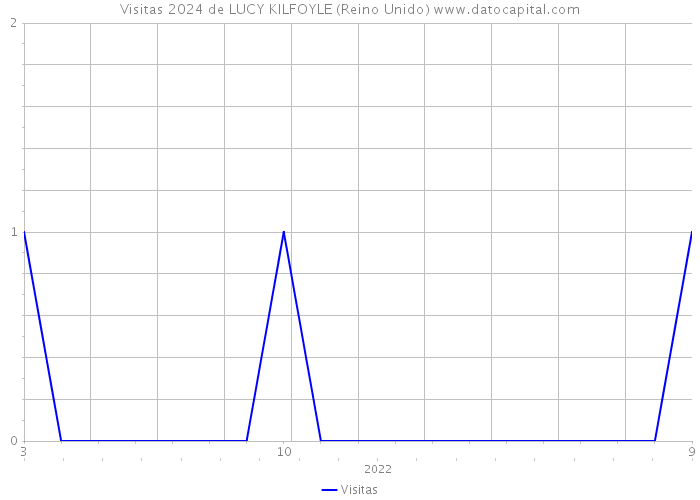 Visitas 2024 de LUCY KILFOYLE (Reino Unido) 