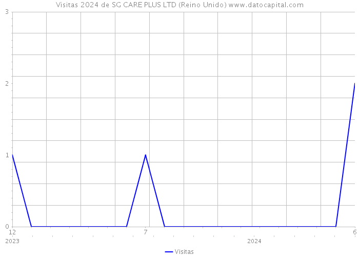 Visitas 2024 de SG CARE PLUS LTD (Reino Unido) 