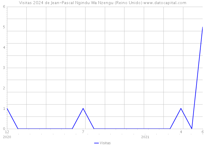 Visitas 2024 de Jean-Pascal Ngindu Wa Nzengu (Reino Unido) 