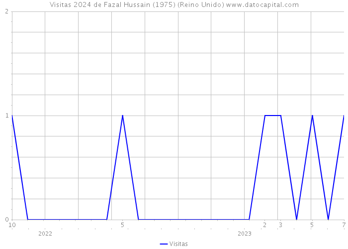 Visitas 2024 de Fazal Hussain (1975) (Reino Unido) 