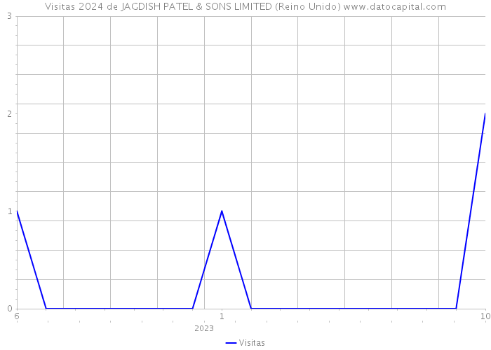 Visitas 2024 de JAGDISH PATEL & SONS LIMITED (Reino Unido) 