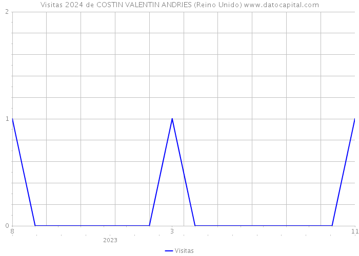 Visitas 2024 de COSTIN VALENTIN ANDRIES (Reino Unido) 