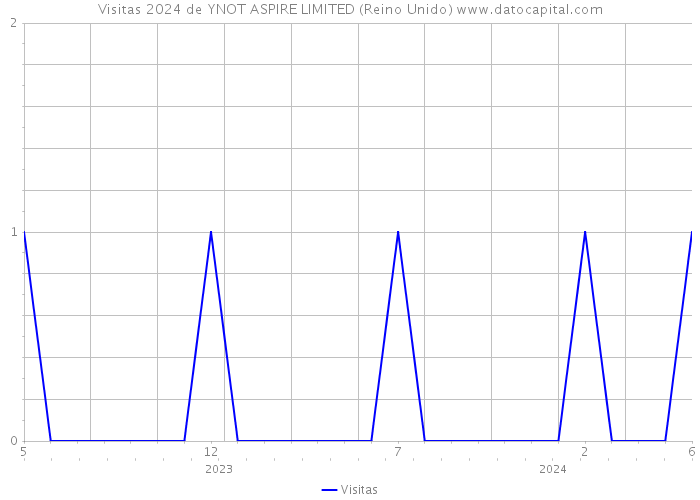 Visitas 2024 de YNOT ASPIRE LIMITED (Reino Unido) 