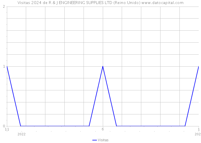 Visitas 2024 de R & J ENGINEERING SUPPLIES LTD (Reino Unido) 