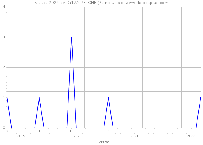 Visitas 2024 de DYLAN PETCHE (Reino Unido) 