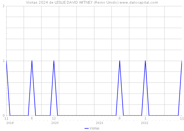 Visitas 2024 de LESLIE DAVID WITNEY (Reino Unido) 