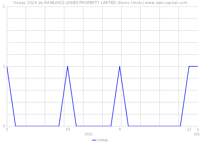 Visitas 2024 de RAWLINGS-JONES PROPERTY LIMITED (Reino Unido) 