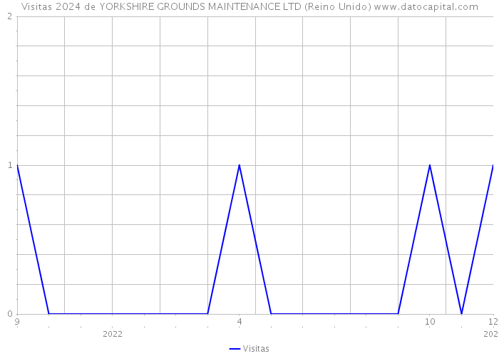 Visitas 2024 de YORKSHIRE GROUNDS MAINTENANCE LTD (Reino Unido) 