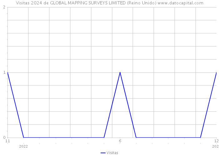 Visitas 2024 de GLOBAL MAPPING SURVEYS LIMITED (Reino Unido) 