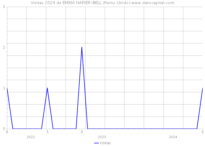 Visitas 2024 de EMMA NAPIER-BELL (Reino Unido) 