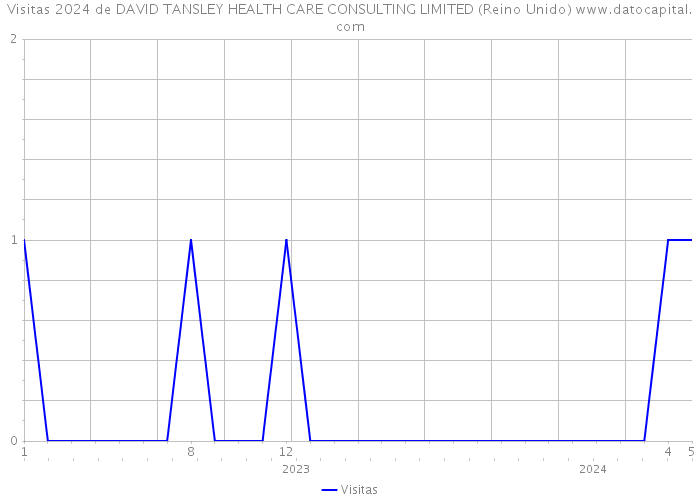 Visitas 2024 de DAVID TANSLEY HEALTH CARE CONSULTING LIMITED (Reino Unido) 