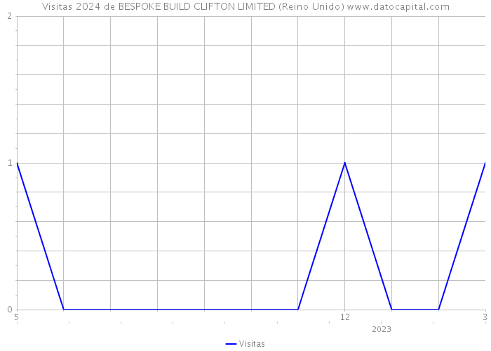 Visitas 2024 de BESPOKE BUILD CLIFTON LIMITED (Reino Unido) 