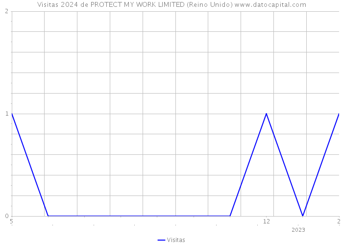 Visitas 2024 de PROTECT MY WORK LIMITED (Reino Unido) 