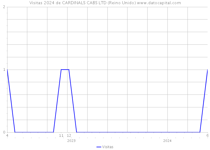 Visitas 2024 de CARDINALS CABS LTD (Reino Unido) 