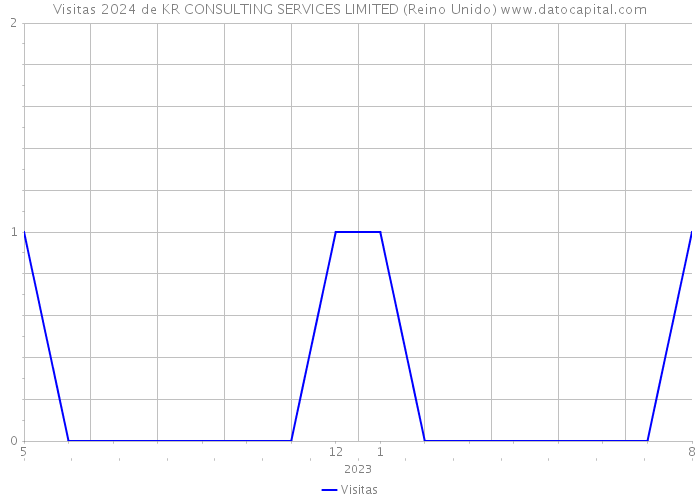 Visitas 2024 de KR CONSULTING SERVICES LIMITED (Reino Unido) 