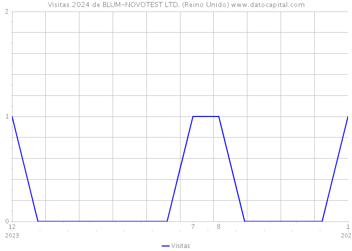 Visitas 2024 de BLUM-NOVOTEST LTD. (Reino Unido) 