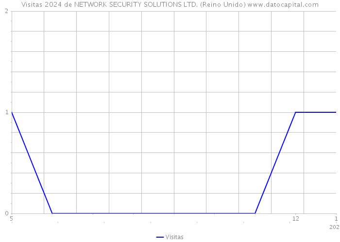 Visitas 2024 de NETWORK SECURITY SOLUTIONS LTD. (Reino Unido) 