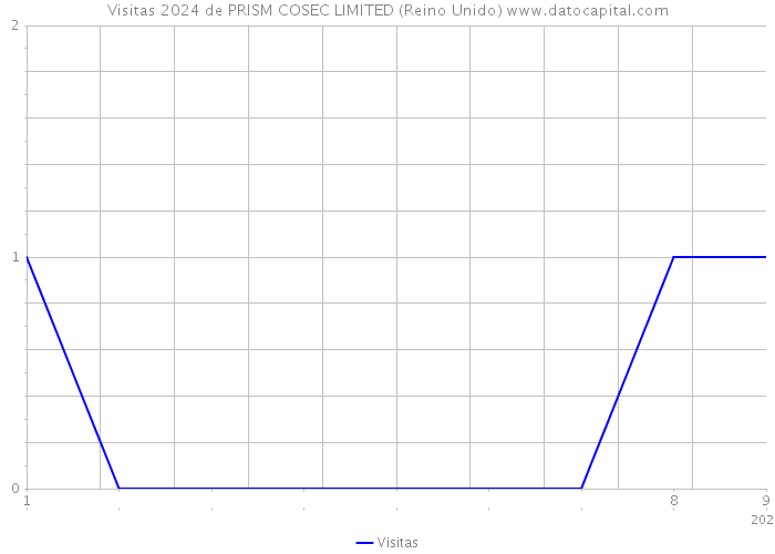 Visitas 2024 de PRISM COSEC LIMITED (Reino Unido) 