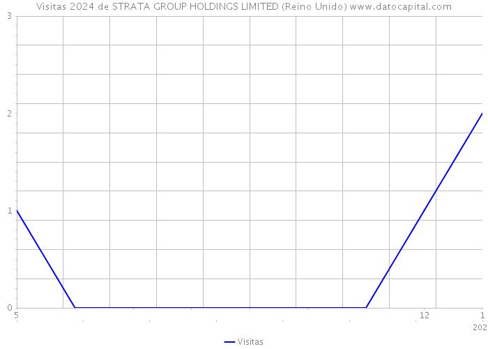 Visitas 2024 de STRATA GROUP HOLDINGS LIMITED (Reino Unido) 