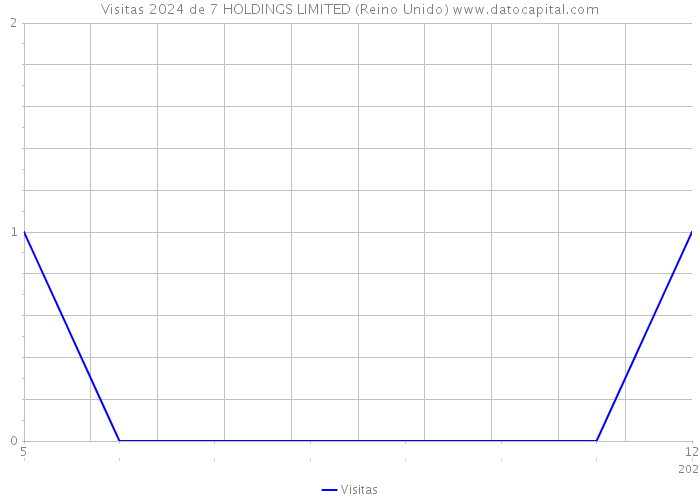 Visitas 2024 de 7 HOLDINGS LIMITED (Reino Unido) 