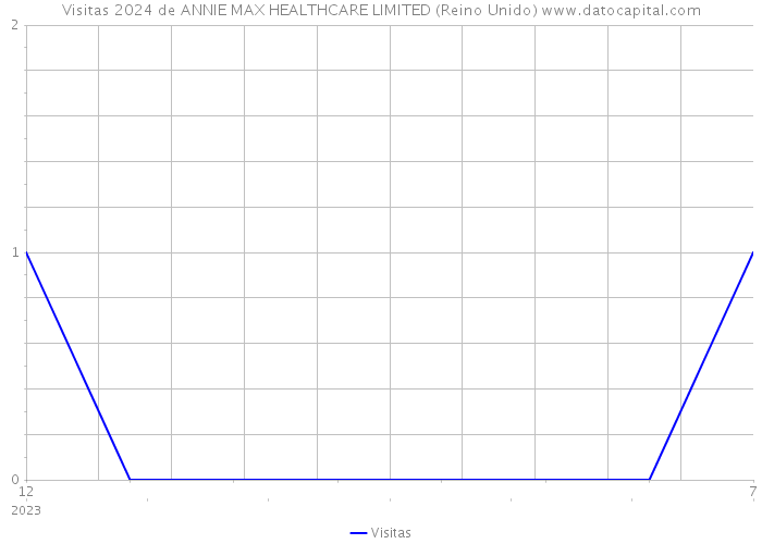 Visitas 2024 de ANNIE MAX HEALTHCARE LIMITED (Reino Unido) 