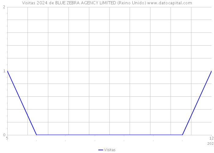 Visitas 2024 de BLUE ZEBRA AGENCY LIMITED (Reino Unido) 