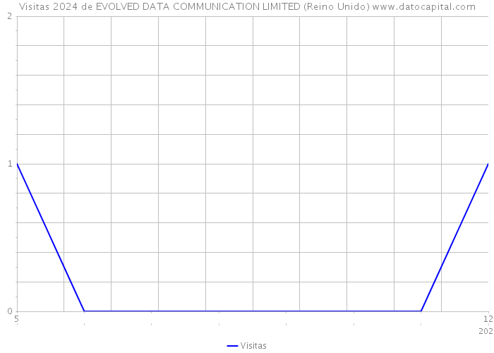 Visitas 2024 de EVOLVED DATA COMMUNICATION LIMITED (Reino Unido) 