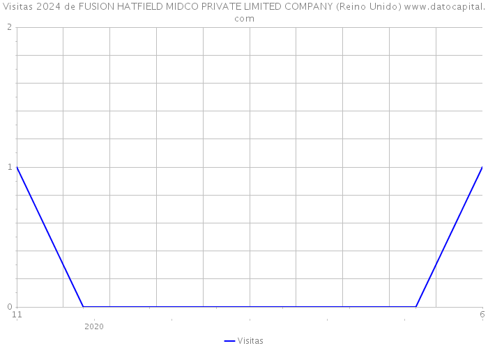 Visitas 2024 de FUSION HATFIELD MIDCO PRIVATE LIMITED COMPANY (Reino Unido) 