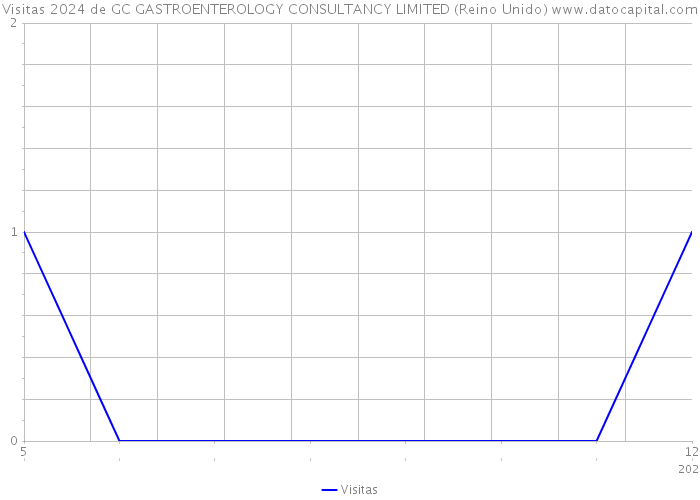 Visitas 2024 de GC GASTROENTEROLOGY CONSULTANCY LIMITED (Reino Unido) 