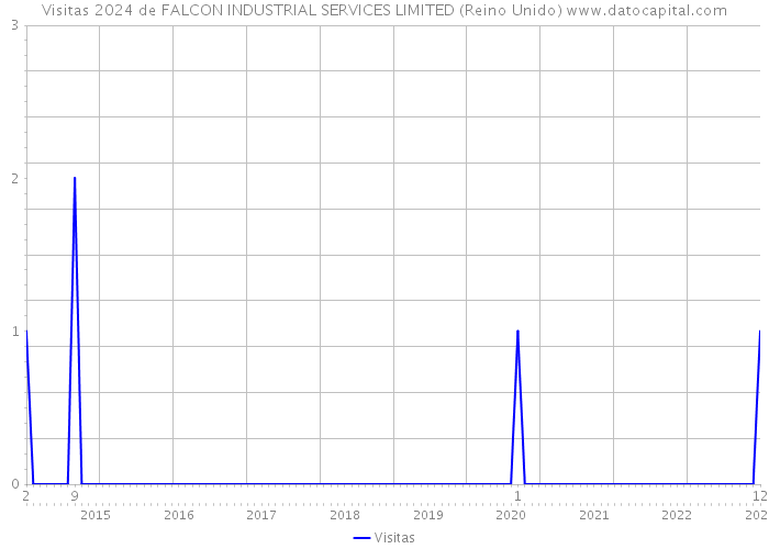 Visitas 2024 de FALCON INDUSTRIAL SERVICES LIMITED (Reino Unido) 