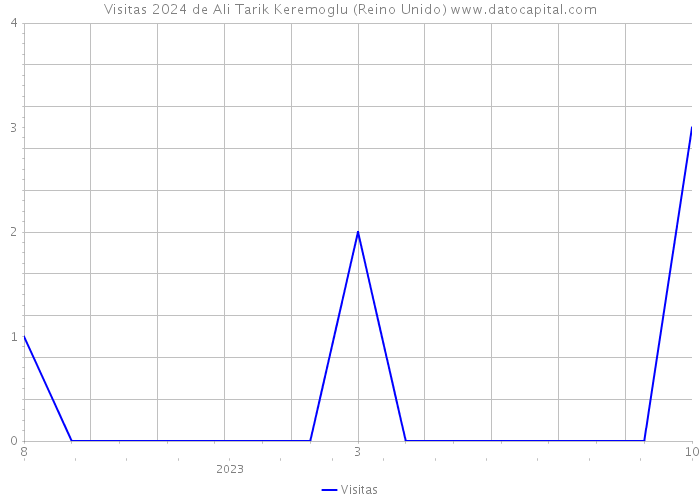 Visitas 2024 de Ali Tarik Keremoglu (Reino Unido) 