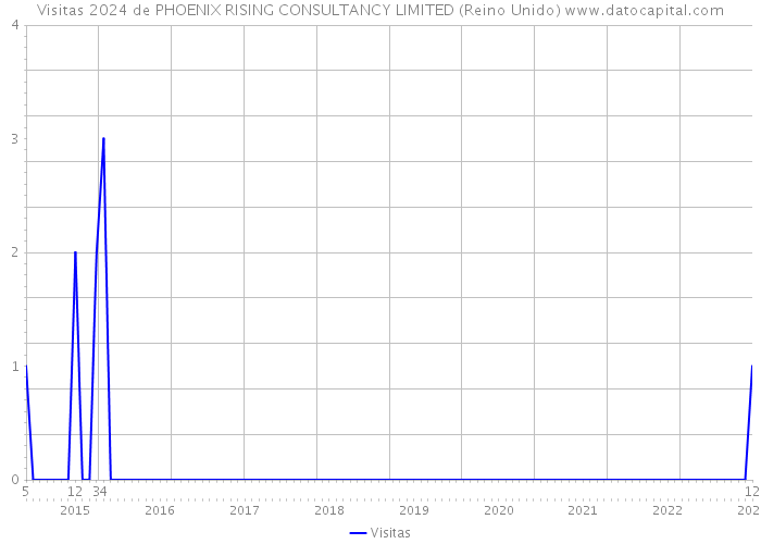 Visitas 2024 de PHOENIX RISING CONSULTANCY LIMITED (Reino Unido) 