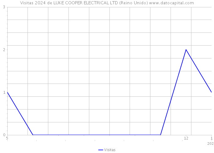 Visitas 2024 de LUKE COOPER ELECTRICAL LTD (Reino Unido) 