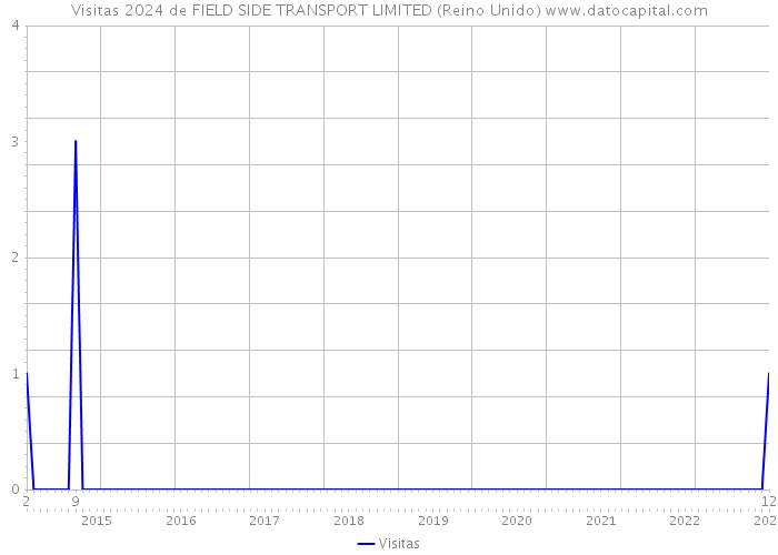 Visitas 2024 de FIELD SIDE TRANSPORT LIMITED (Reino Unido) 