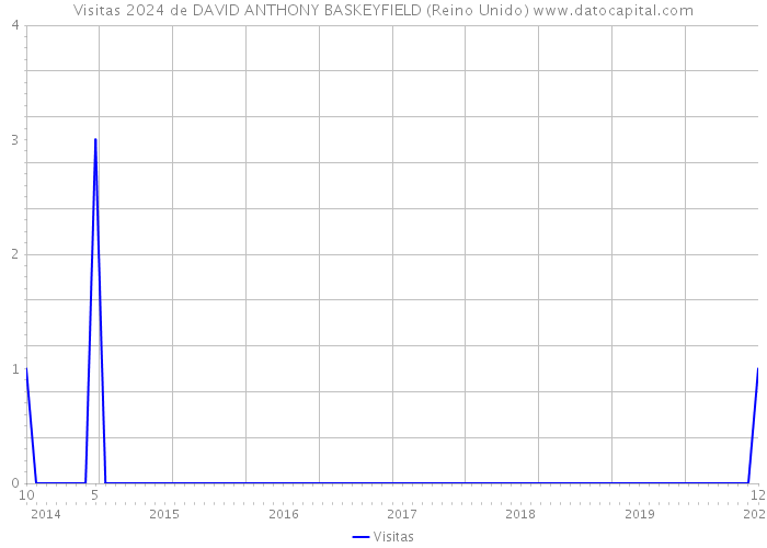 Visitas 2024 de DAVID ANTHONY BASKEYFIELD (Reino Unido) 