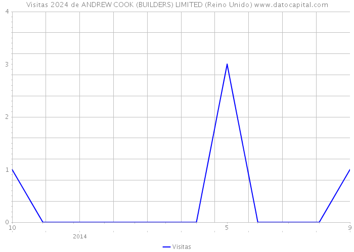 Visitas 2024 de ANDREW COOK (BUILDERS) LIMITED (Reino Unido) 